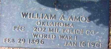 AMOS, WILLIAM ANDREW - Maricopa County, Arizona | WILLIAM ANDREW AMOS - Arizona Gravestone Photos