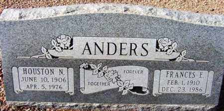 ANDERS, FRANCES E. - Maricopa County, Arizona | FRANCES E. ANDERS - Arizona Gravestone Photos