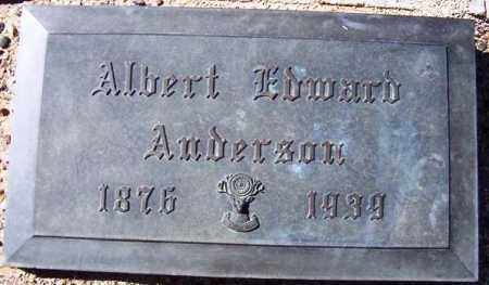 ANDERSON, ALBERT EDWARD (AL) - Maricopa County, Arizona | ALBERT EDWARD (AL) ANDERSON - Arizona Gravestone Photos