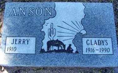 ANSON, GLADYS R. - Maricopa County, Arizona | GLADYS R. ANSON - Arizona Gravestone Photos