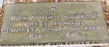 ASHURST, INEZ - Maricopa County, Arizona | INEZ ASHURST - Arizona Gravestone Photos