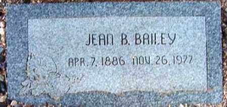 BAILEY, JEAN B. - Maricopa County, Arizona | JEAN B. BAILEY - Arizona Gravestone Photos