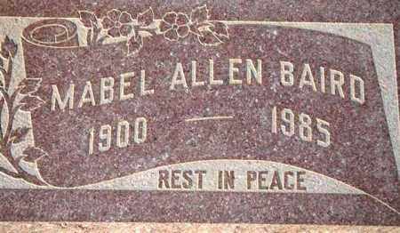 BAIRD, MABEL - Maricopa County, Arizona | MABEL BAIRD - Arizona Gravestone Photos