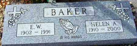 BAKER, E.W. - Maricopa County, Arizona | E.W. BAKER - Arizona Gravestone Photos