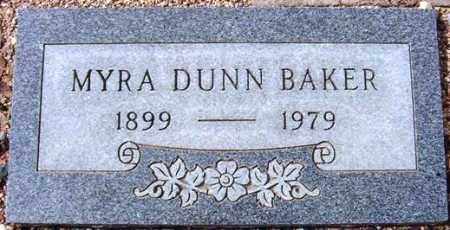 BAKER, MYRA - Maricopa County, Arizona | MYRA BAKER - Arizona Gravestone Photos