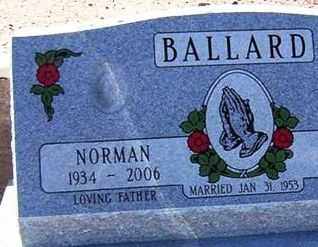 BALLARD, NORMAN J. - Maricopa County, Arizona | NORMAN J. BALLARD - Arizona Gravestone Photos