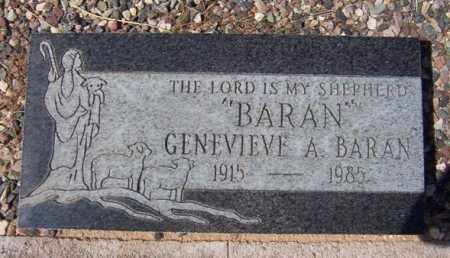 BARAN, GENEVIEVE A. - Maricopa County, Arizona | GENEVIEVE A. BARAN - Arizona Gravestone Photos
