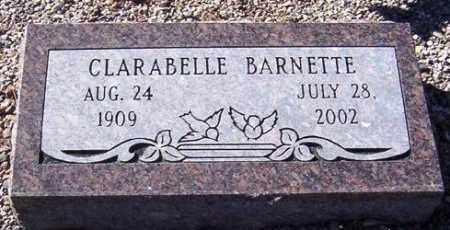 BARNETTE, CLARABELLE - Maricopa County, Arizona | CLARABELLE BARNETTE - Arizona Gravestone Photos