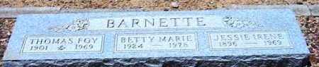 ABRAHMS BARNETTE, JESSIE IRENE - Maricopa County, Arizona | JESSIE IRENE ABRAHMS BARNETTE - Arizona Gravestone Photos