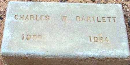 BARTLETT, CHARLES W. - Maricopa County, Arizona | CHARLES W. BARTLETT - Arizona Gravestone Photos