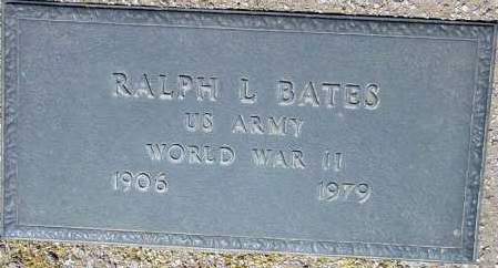 BATES, RALPH L. - Maricopa County, Arizona | RALPH L. BATES - Arizona Gravestone Photos