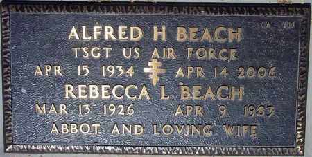 BEACH, REBECCA L - Maricopa County, Arizona | REBECCA L BEACH - Arizona Gravestone Photos