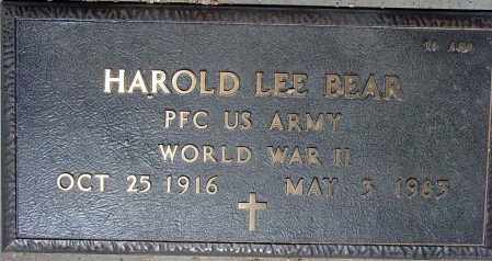 BEAR, HAROLD LEE - Maricopa County, Arizona | HAROLD LEE BEAR - Arizona Gravestone Photos