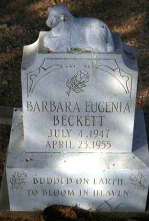 BECKETT, BARBARA EUGENIA - Maricopa County, Arizona | BARBARA EUGENIA BECKETT - Arizona Gravestone Photos