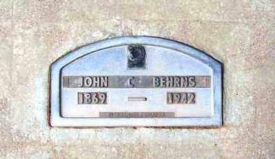 BEHRNS, JOHN C. - Maricopa County, Arizona | JOHN C. BEHRNS - Arizona Gravestone Photos