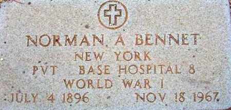 BENNET, NORMAN A. - Maricopa County, Arizona | NORMAN A. BENNET - Arizona Gravestone Photos