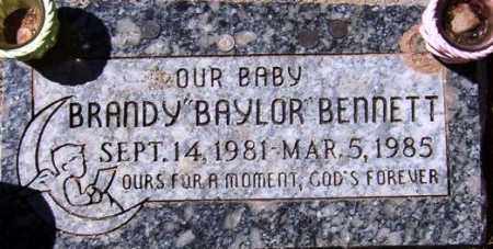 BENNETT, BRANDY (BAYLOR) - Maricopa County, Arizona | BRANDY (BAYLOR) BENNETT - Arizona Gravestone Photos