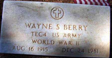 BERRY, WAYNE SAMUEL - Maricopa County, Arizona | WAYNE SAMUEL BERRY - Arizona Gravestone Photos