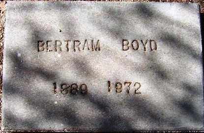 BOYD, BERTRAM - Maricopa County, Arizona | BERTRAM BOYD - Arizona Gravestone Photos
