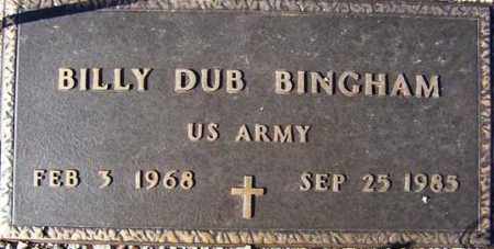 BINGHAM, BILLY DUB - Maricopa County, Arizona | BILLY DUB BINGHAM - Arizona Gravestone Photos