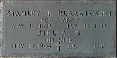 BLAZEJEWSKI, STANLEY J. - Maricopa County, Arizona | STANLEY J. BLAZEJEWSKI - Arizona Gravestone Photos