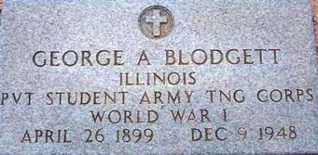 BLODGETT, GEORGE A. - Maricopa County, Arizona | GEORGE A. BLODGETT - Arizona Gravestone Photos
