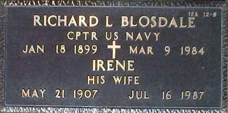BLOSDALE, IRENE - Maricopa County, Arizona | IRENE BLOSDALE - Arizona Gravestone Photos