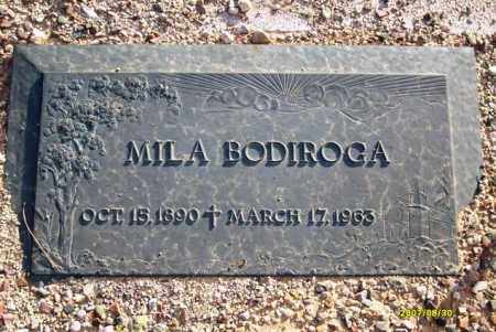 MIJANOVICH BODIROGA, MILA - Maricopa County, Arizona | MILA MIJANOVICH BODIROGA - Arizona Gravestone Photos