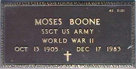 BOONE, MOSES - Maricopa County, Arizona | MOSES BOONE - Arizona Gravestone Photos