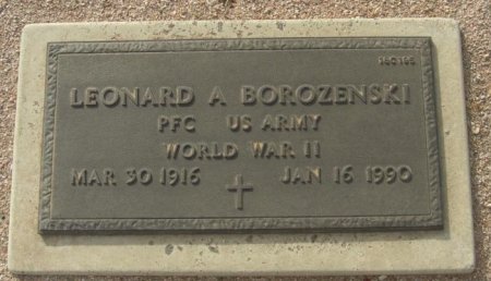BOROZENSKI, LEONARD ANTHONY - Maricopa County, Arizona | LEONARD ANTHONY BOROZENSKI - Arizona Gravestone Photos