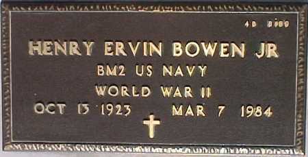 BOWEN, HENRY ERVIN, JR. - Maricopa County, Arizona | HENRY ERVIN, JR. BOWEN - Arizona Gravestone Photos