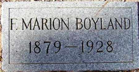 BOYLAND, F. MARION - Maricopa County, Arizona | F. MARION BOYLAND - Arizona Gravestone Photos