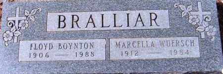 WUERSCH BRALLIAR, MARCELLA - Maricopa County, Arizona | MARCELLA WUERSCH BRALLIAR - Arizona Gravestone Photos