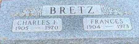 BRETZ, FRANCES - Maricopa County, Arizona | FRANCES BRETZ - Arizona Gravestone Photos