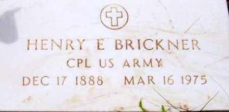 BRICKNER, HENRY E. - Maricopa County, Arizona | HENRY E. BRICKNER - Arizona Gravestone Photos