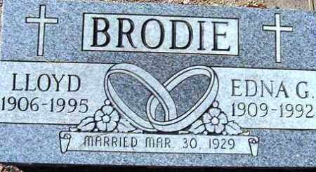 BRODIE, EDNA GENEVIVE - Maricopa County, Arizona | EDNA GENEVIVE BRODIE - Arizona Gravestone Photos
