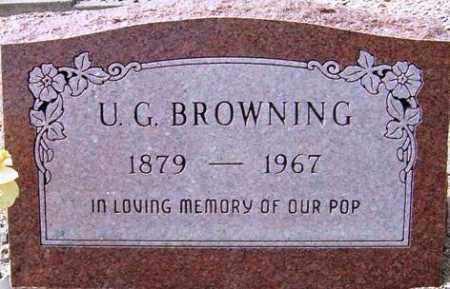 BROWNING, U.G. - Maricopa County, Arizona | U.G. BROWNING - Arizona Gravestone Photos