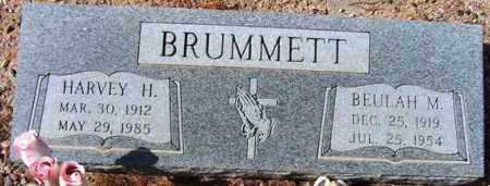 BRUMMETT, HARVEY H. - Maricopa County, Arizona | HARVEY H. BRUMMETT - Arizona Gravestone Photos