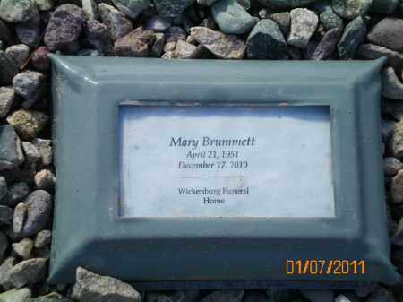 BRUMMETT, MARY A. - Maricopa County, Arizona | MARY A. BRUMMETT - Arizona Gravestone Photos
