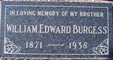BURGESS, WILLIAM EDWARD - Maricopa County, Arizona | WILLIAM EDWARD BURGESS - Arizona Gravestone Photos
