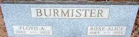 BURMISTER, FLOYD A. - Maricopa County, Arizona | FLOYD A. BURMISTER - Arizona Gravestone Photos