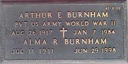 BURNHAM, ARTHUR E. - Maricopa County, Arizona | ARTHUR E. BURNHAM - Arizona Gravestone Photos