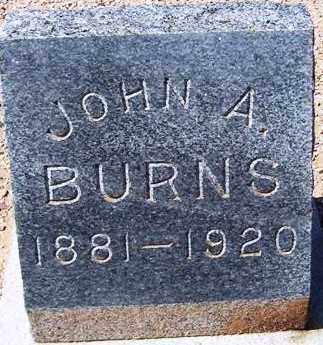BURNS, JOHN A. - Maricopa County, Arizona | JOHN A. BURNS - Arizona Gravestone Photos