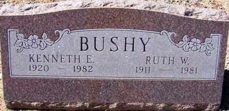 BUSHY, KENNETH E. - Maricopa County, Arizona | KENNETH E. BUSHY - Arizona Gravestone Photos
