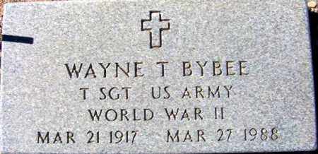 BYBEE, WAYNE T. - Maricopa County, Arizona | WAYNE T. BYBEE - Arizona Gravestone Photos