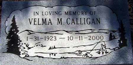 CALLIGAN, VELMA MARIE - Maricopa County, Arizona | VELMA MARIE CALLIGAN - Arizona Gravestone Photos