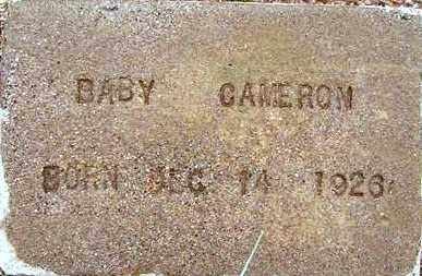 CAMERON, BABY FREDERIC, JR - Maricopa County, Arizona | BABY FREDERIC, JR CAMERON - Arizona Gravestone Photos