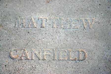 CANFIELD, MATTHEW - Maricopa County, Arizona | MATTHEW CANFIELD - Arizona Gravestone Photos