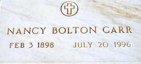 BOLTON CARR, NANCY - Maricopa County, Arizona | NANCY BOLTON CARR - Arizona Gravestone Photos
