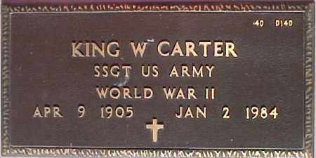 CARTER, KING W. - Maricopa County, Arizona | KING W. CARTER - Arizona Gravestone Photos